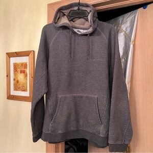 Columbia men’s gray hoodie Y2K vintage embroidered sz M